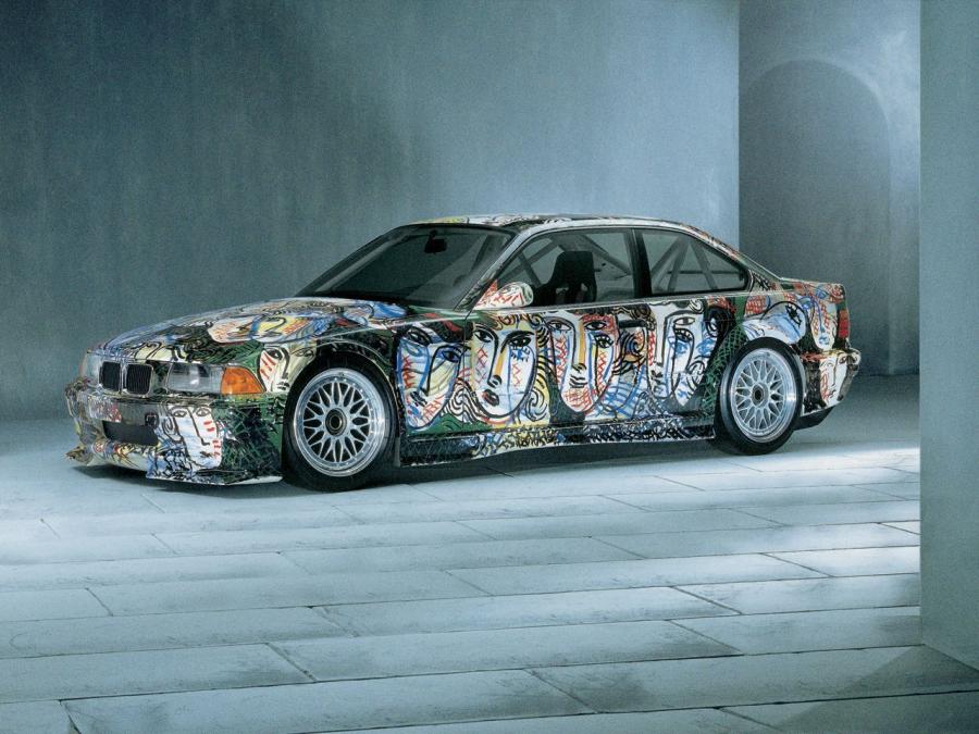 BMW 3-Series Coupe Art Car by Sandro Chia '1992